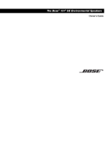 Bose 151SE - Owners Guide 